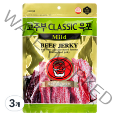 코주부B&F CLASSIC 육포 Mild, 130g, 3개