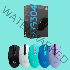 [로지텍 ] G304 무선마우스 게이밍 LIGHTSPEED Wireless Mouse, 블랙