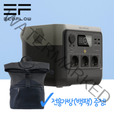 에코플로우 리버2 프로 (768wh) 캠핑용 파워뱅크 220v 배터리 리튬 인산철 신형 대용량 차박 휴대용 낚시
