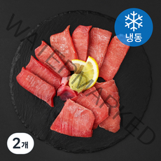 또또마켓 참다랑어 속살 슬라이스 (냉동), 150g, 2개