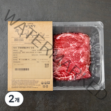 설성목장 무항생제 인증 한우 1+ 우둔 장조림용 (냉장), 300g, 2개