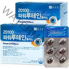 종근당 20100 파워 루테인 플러스, 2박스, 30g