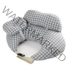 온아이 편안한 자세 올인원 역류방지 수유쿠션 B10, 기본세트, 블루체크