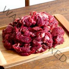 마장동 오늘 작업한 잡육/뒷고기/국거리용/다짐육용 1kg [국내산 소고기/냉장], 1개