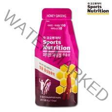코오롱 퍼펙트 파워젤 1포 (꿀홍삼맛) 에너지젤(운동 스포츠 마라톤 자전거 수영 헬스 보충제), [공식대리점 정품]1팩, 40g
