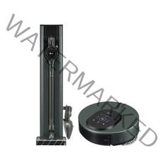 LG전자 오브제컬렉션 코드제로 A9S 올인원타워 무선청소기 + 물걸레 로봇청소기 세트 AO5G-MOGT 방문설치, AO9571GKT(무선청소기), MO971GA(로봇청소기), 카밍 그린