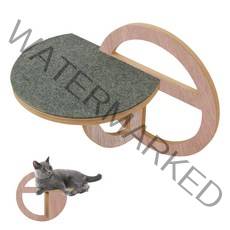 나무 고양이 벽 선반 나무 고양이 선반 및 벽에 대 한 Perches 실내 고양이에 대 한 고양이 사다리 단계 새끼 고양이 잠자는에 대 한 등반 게시물