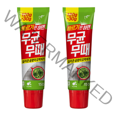 무균무때 바르는 곰팡이세정제, 150g, 2개