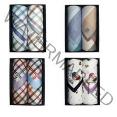 [AK PLAZA] [닥스] 남여 손수건 2매세트 (D) 15종 택1