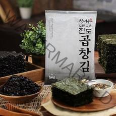 청해우 두번구운진도 무조미곱창김, 25g, 16봉