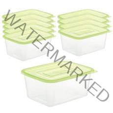 쿡앤락 밀폐 사각용기 1.5 L 10p 세트, 1개