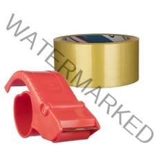 대박테이프 투명 박스테이프 50m + 커터기, 1개