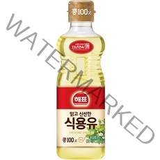 해표 식용유, 500ml, 1개