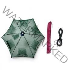 계곡 바다 꽃게 어망 장어 문어 대형 원형 통발 미끼 집어제 게낚시 꽃게망 게포획망, 03. 새우망 6구