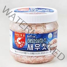 반찬단지 국내산 해양 심층수 새우젓, 1kg, 1개