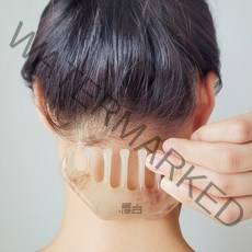 무탈 두피 괄사 마사지 마사지기 빗, 1개, 크림