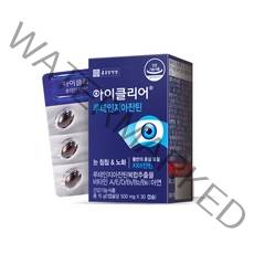종근당건강 아이클리어 루테인 지아잔틴, 30정, 1개