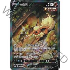 특일 부스터V 073 SR S6A 포켓몬싱글카드 이브이히어로즈