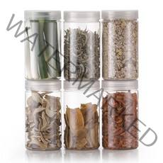 비프로젝트 냉장고 원형 보관용기 중 6p + 스티커 32종, 1세트