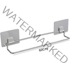 강력부착 스텐 욕실화걸이, 스텐 욕실화걸이 3켤레용, 1개