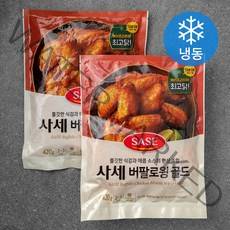 사세 버팔로윙 골드 (냉동), 420g, 2개