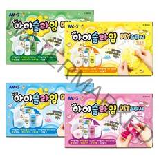 아모스 아이슬라임 스퀴시 만들기 DIY키트, 핑크
