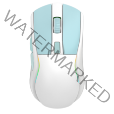 다얼유 A950 유 무선 게이밍 마우스, 아이스블루