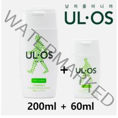 우르오스 스킨밀크 남성올인원 세트, 260ml, 1세트