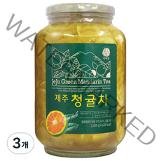 다미즐 제주 청귤차, 2kg, 1개입, 3개
