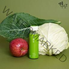 [생즙연구소] 물 한방울 넣지 않은 100%착즙 양배추주스 120ml, 14개