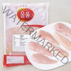 올품 닭안심 진공팩 (냉장), 1kg, 1개