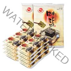 해맛 명란맛김 도시락김 24p + 전장김 2p, 1세트