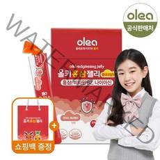 올레아 올키 녹용 홍삼젤리 열대과일맛 30포 1박스 선물세트, 450g