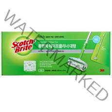 3M 대형 롱핸들 테이프클리너 세트 롱핸들+리필5개, 1세트