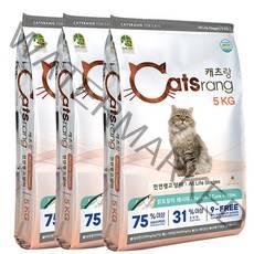 ITF NEW 캐츠랑 전연령 고양이사료 5kg 1/2/3입, NEW 캐츠랑 전연령 5kg 2입