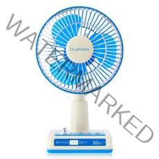 블루아이디 레트로 무선 꼬마선풍기 BI-DF2 / 22년형, 블루