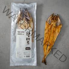 청해명가 껍질 벗긴 대관령 제수용 황태포 3미, 210g, 1팩
