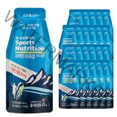 코오롱 퍼펙트 파워젤 에너지젤 아이스블루, 24포, 1개