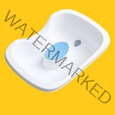 눕대야 머리세발기 이동식샴푸대 누워서머리감기 환자머리감기 세발기 간병 요양원 MQ2, 화이트, 1개