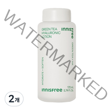 이니스프리 New 그린티 히알루론산 고수분 로션, 170ml, 2개