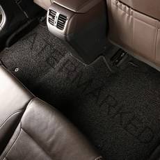 만도 엣지 와이드 볼륨쿠션 코일카매트 확장형, 현대 제네시스 GV70 2020.12~, 블랙, 현대