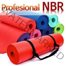 Profesional 고급형 NBR 요가매트/짐볼, NBR요가매트(8mm)/레드