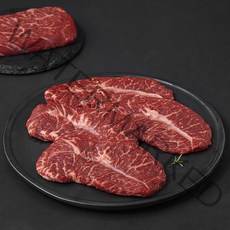 푸드랩플러스 미국산 프라임 척아이롤 200g + 초이스 부채살 400g 콤보팩 세트 (냉장), 1세트