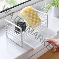 어썸보따리 수세미 받침대, 화이트, 1개