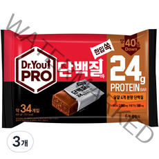닥터유 한입쏙 단백질바, 420g, 3개