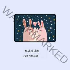 자동차 선블라인드 자외선차단 단열 차양차단 차량용 선블라인드 옆창 캐릭터 자석 자동차 커튼, 길상삼보-뒷줄사각