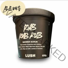 호주 LUSH 러쉬 럽럽럽 바디스크럽 Rub Rub Rub 650g, 1개