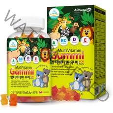 네추럴라이즈 멀티비타민 꾸미 60p, 60정, 1개