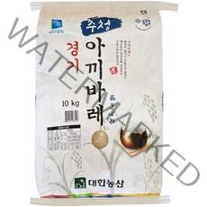 대한농산 경기 추청 아끼바레 백미, 10kg(상등급), 1개