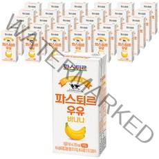 파스퇴르 전용목장 1급A 원유 바나나우유, 190ml, 72개